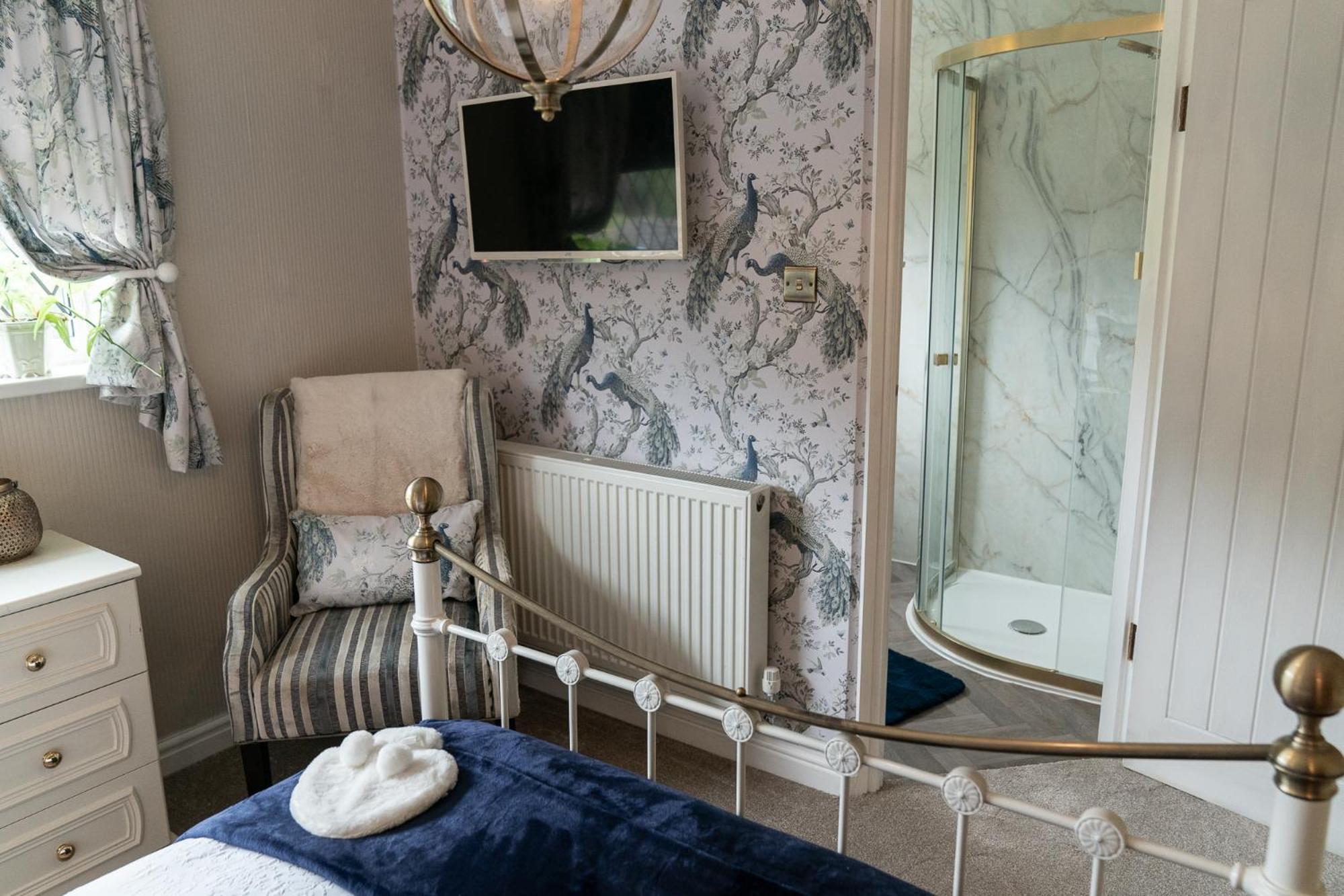 Peacock Room At Field View Cottage Eccleston  Exteriér fotografie